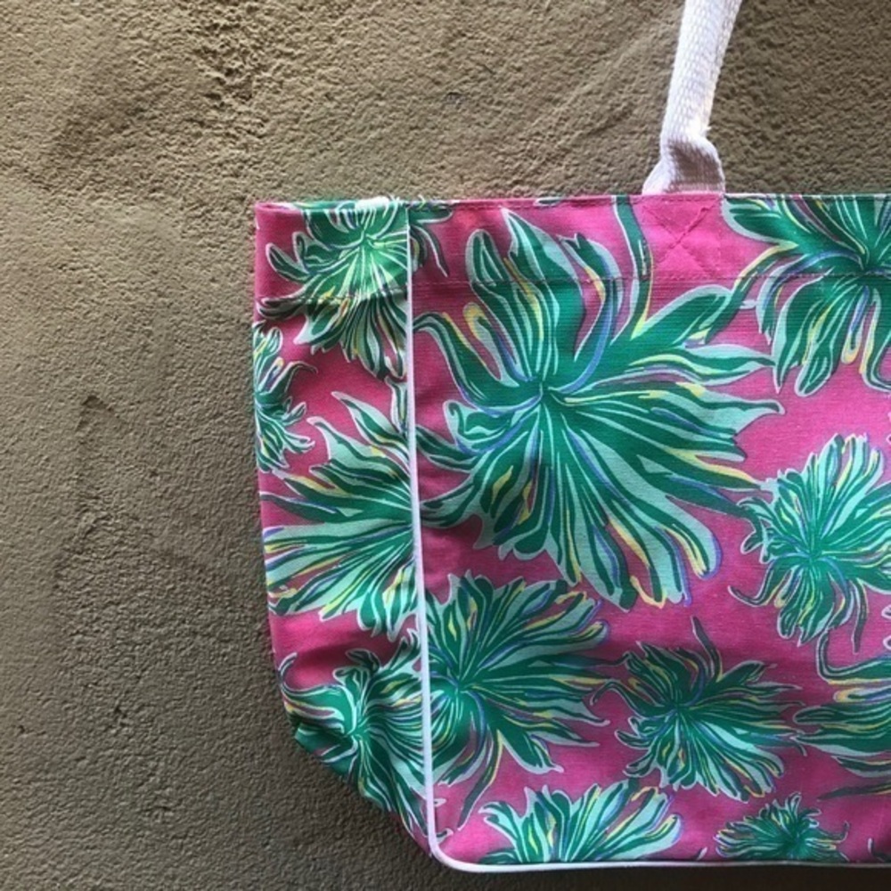 Tropical Oversized Reusable Tote Bag Waterproof